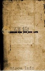 SERMONS FOR THE NEW LIFE 1904 PDF电子版封面