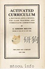 EXPLORING THE CURRICULUMACTIVATED CURRICULUM（1939 PDF版）