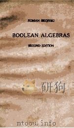 BOOLEARN ALGEBRAS SECOND EDITION（1964 PDF版）