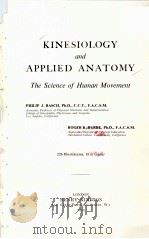 KINESIOLOGY AND APPLIED ANATOMY PDF电子版封面