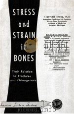 Stress and Strain in Bones PDF电子版封面