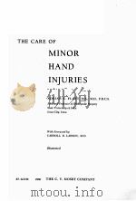 The Care Of Minor Hand Injuries     PDF电子版封面     
