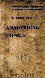 ANALYTICAL CONICS VOLUME 3（1957 PDF版）
