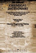 THE CONDENSED CHEMICAL DICTIONARY SECOND EDITION 1939 PDF电子版封面