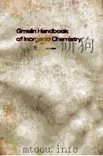 GMELIN HANDBOOK OF INORGANIC CHEMISTRY 8TH EDITION MN MANGANESE C 10 SYSTEM NUMBER 56（1983 PDF版）