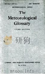 THE METEOROLOGICAL GLOSSARY IN CONTINUATION OF THE WEATHER MAP THIRD EDITION（1939 PDF版）