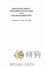 SYMPOSIA BIOLOGICA HUNGARICA VOL.I   1960  PDF电子版封面    M. MULLER 