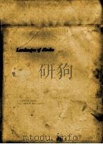 LANDSCAPES OF ALASKA THEIR GEOLOGIC EVOLUTION 1958 PDF电子版封面