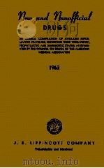 NEW FAND NONOFFICIAL DRUGS 1963（1963 PDF版）