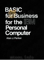 basic for business for the ibm personal computer PDF电子版封面