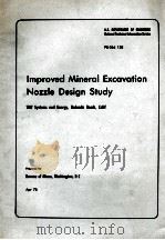 IMPROVEF MINERAL EXCAVATION NOZZLE DESIGN STUDY PDF电子版封面