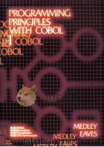 PROGRAMMING PRINCIPLES EITH COBOL I     PDF电子版封面     