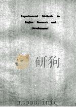 EXPERIMENTAL METHODS IN ENGINE RESEARCH AND DEVEIOPMENT（ PDF版）