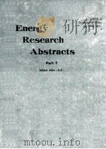 ENERGY RESEARCH ABSTRACTS PART 7（ PDF版）