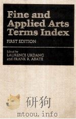 FINE AND APPLIED ARTS TERMS INDEX（ PDF版）