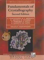 EUNDAMENTALS OF CRYSTALLOGRAPHY SECOND EDITION（ PDF版）