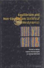 EQUILIBRIUM AND NON-EQUILIBRIUM STATISTICAL THERMODYNAMICS PDF电子版封面 0521821436