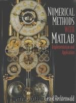 NUMERICAL METHODS WITH MATLAB PDF电子版封面 0201308606