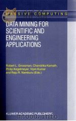 DATA MINING FOR SCIENTIFIC AND ENGINEERING APPLICATIONS PDF电子版封面 1402001142