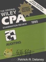 CAP EXAMINATION REVIEW ANDITING 1995 EDITION PDF电子版封面 0471056405