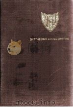 SIXTY-SECOND ANNUAL MEETING 1（1969 PDF版）