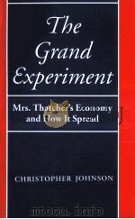 THE GRAMD EXPERIMENT PDF电子版封面 0813319145