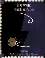 INTERVIEWING PRINCIPLES AND PRACTICES     PDF电子版封面  0697288056   