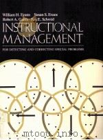 INSTRUXTIONAL MANAGEMENT     PDF电子版封面     