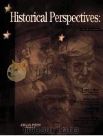 HISTORICAL PERSPRECTIVES VOLUME II     PDF电子版封面     