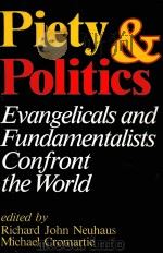 PIETY AND POLITICS     PDF电子版封面  0896331083   