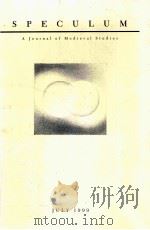 SPECULUM A JOURNAL OF MEDIEVAL STUDIES（ PDF版）