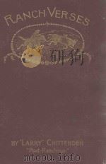 RAHCH VERSES 1893 PDF电子版封面