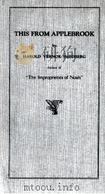 THIS FROM APPLEBROOK 1927 PDF电子版封面