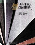 COLLEGE ALGEBRA FIFTH EDITION（ PDF版）
