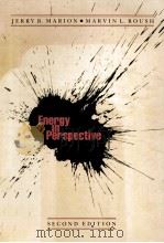 ENERGY IN PERSPECTIVE SECOND EDITION PDF电子版封面 JERRY B.MARING