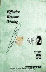 EFFECTIUE REUENUE WRITING 2 PDF电子版封面