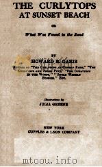 THE CURLYTOPS AT SUNSET BEACH（1924 PDF版）