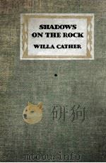 SHADOWS ON THE ROCK（1931 PDF版）