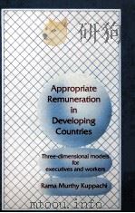 APPROPRIATE REMUNERATION IN DEVELOPING COUNTRIES PDF电子版封面