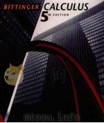 BITTINGER CALCULUS 5TH EDITION PDF电子版封面 0201530562