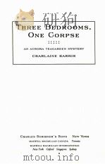 THREE BEDROOMS ONE CORPSE PDF电子版封面 0684196433