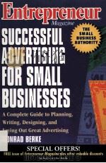 ENTREPRENEUR MAGAZINE SUCCESSFUL ADVERTISING FOR SMALL BUSINESSES     PDF电子版封面  047114083X   