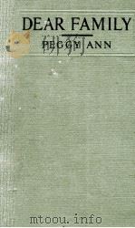 DEAR FAMILY（1925 PDF版）