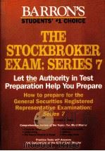 HOW TO PREPARE FOR THE STOCKBROKER EXAM:SERIES 7 PDF电子版封面 0812097092