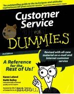 CUSTOMER SERVICE FOR DUMMIES  2ND EDITION（ PDF版）