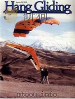 HANG GLIDING THE PUBLICATION OF THE UNTTED STATES HANG GLIDING ASSOCIATION JANUARY 1990 VOLUME.20 LS     PDF电子版封面     