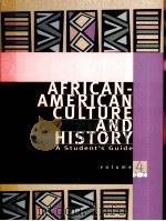 AFRICAN-AMERICAN CULTURE AND HISTORY A Student's Guide VOLUME 4 Q-Z PDF电子版封面 0028655354