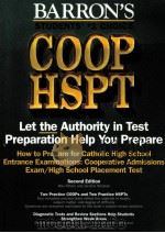 BARRON‘S STUDENTS‘# CHOICE COOP HSPT     PDF电子版封面  0812097262   