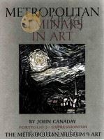 METROPOLITAN SEMINARS IN ART Portfolio 3·Expressionism by John Canaday     PDF电子版封面     