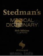 STEDMAN‘S MEDICAL DICTIONARY PDF电子版封面 0683079166